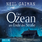 Hörbuch Der Ozean am Ende der Straße  - Autor Neil Gaiman   - gelesen von Hannes Jaenicke