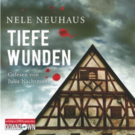 Hörbuch Tiefe Wunden (Ein Bodenstein-Kirchhoff-Krimi 3)  - Autor Nele Neuhaus   - gelesen von Julia Nachtmann