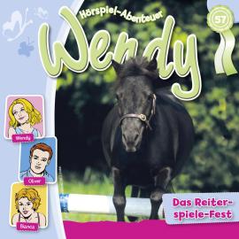 Hörbuch Wendy, Folge 57: Das Reiterspiele-Fest  - Autor Nelly Sand   - gelesen von Schauspielergruppe