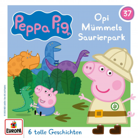 Hörbuch Folge 37: Opi Mümmels Saurierpark (und 5 weitere Geschichten)  - Autor Neville Astley  