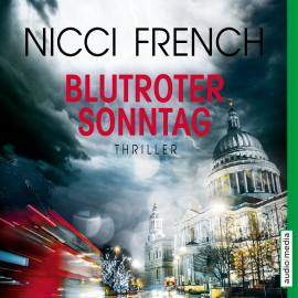Hörbuch Blutroter Sonntag  - Autor Nicci French   - gelesen von Nicole Engeln