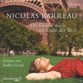 Hörbuch Du findest mich am Ende der Welt  - Autor Nicolas Barreau   - gelesen von Steffen Groth