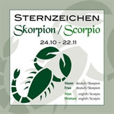 Sternzeichen Skorpion 24.10.-22.11.
