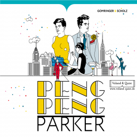 Hörbuch PENG PENG Parker  - Autor Nora Gomringer   - gelesen von Philipp Scholz