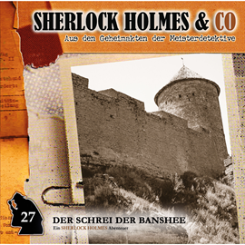 Hörbuch Der Schrei der Banshee - Episode 2 (Sherlock Holmes & Co 27)  - Autor Oliver Fleischer   - gelesen von Schauspielergruppe