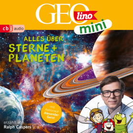Hörbuch GEOLINO MINI: Alles über Sterne und Planeten (4)  - Autor Oliver Versch   - gelesen von Schauspielergruppe