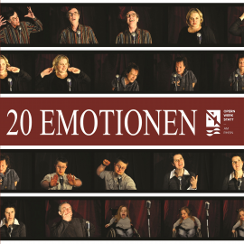 Hörbuch 20 Emotionen  - Autor Opernwerkstatt am Rhein   - gelesen von Schauspielergruppe
