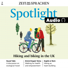Hörbuch Englisch lernen Audio – Wandern und Radfahren in Großbritannien  - Autor Owen Connors   - gelesen von N.N.