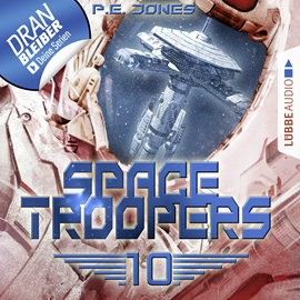Hörbuch Ein riskanter Plan (Space Troopers 10)  - Autor P. E. Jones   - gelesen von Uve Teschner