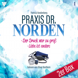 Hörbuch Praxis Dr. Norden 2er Box Nr. 1 - Arztroman  - Autor Patricia Vandenberg   - gelesen von Oliver Besthorn