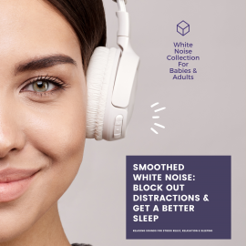 Hörbuch SMOOTHED WHITE NOISE: Block Out Distractions & Get A Better Sleep  - Autor Patrick Lynen   - gelesen von Ian Brannan
