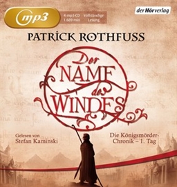 Hörbuch Der Name des Windes  - Autor Patrick Rothfuss   - gelesen von Stefan Kaminski