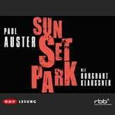 Hörbuch Sunset Park  - Autor Paul Auster   - gelesen von Burghart Klaußner