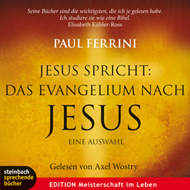 Hörbuch Jesus spricht: Das Evangelium nach Jesus. Ein neues Testament für unsere Zeit  - Autor Axel Wostry   - gelesen von Axel Wostry