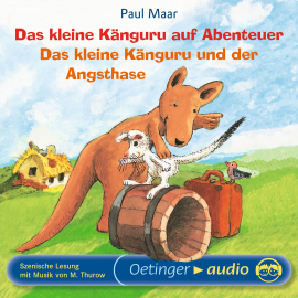 Hörbuch Das kleine Känguru auf Abenteuer / Das kleine Känguru und der Angsthase  - Autor Paul Maar   - gelesen von Diverse