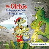 Hörbuch Die Olchis. Gefangen auf der Pirateninsel  - Autor Paul Maar   - gelesen von Schauspielergruppe