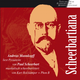 Hörbuch Paul Scheerbart: Scheerbartiana  - Autor Paul Scheerbart   - gelesen von Andreas Mannkopff