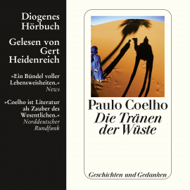 Hörbuch Die Tränen der Wüste  - Autor Paulo Coelho   - gelesen von Gert Heidenreich