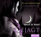 Hörbuch Gejagt (House of Night 5)  - Autor P.C. Cast;Kristin Cast   - gelesen von Marie Bierstedt