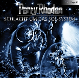 Hörbuch Schlacht um das Sol-System (Perry Rhodan 41)  - Autor Perry Rhodan   - gelesen von Volker Lechtenbrink