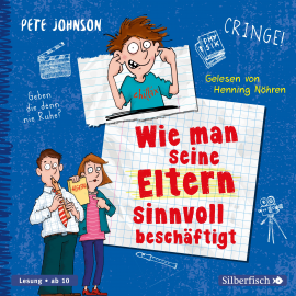 Hörbuch Wie man seine Eltern sinnvoll beschäftigt (Eltern 5)  - Autor Pete Johnson   - gelesen von Henning Nöhren