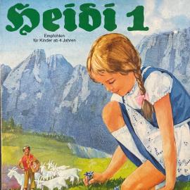 Hörbuch Johanna Spyri, Heidi 1  - Autor Peter Folken, Johanna Spyri   - gelesen von Schauspielergruppe