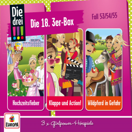 Hörbuch Die 18. 3er-Box (Folgen 53-55)  - Autor Peter Nissen  