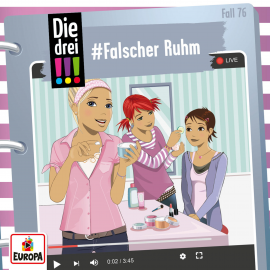 Hörbuch Fall 76: #Falscher Ruhm  - Autor Peter Nissen  