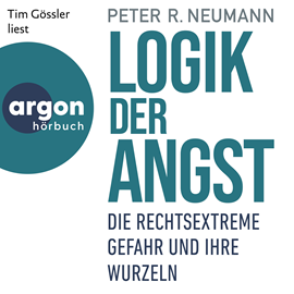 Hörbuch Logik der Angst - Die rechtsextreme Gefahr und ihre Wurzeln (Ungekürzte Lesung)  - Autor Peter R. Neumann   - gelesen von Tim Gössler