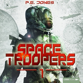Hörbuch Hell's Kitchen (Space Troopers 1)  - Autor P. E. Jones   - gelesen von Uve Teschner
