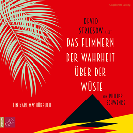 Hörbuch Das Flimmern der Wahrheit über der Wüste  - Autor Philipp Schwenke   - gelesen von Devid Striesow