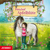 Hörbuch Ponyhof Apfelblüte 1. Lena und Samson  - Autor Pippa Young   - gelesen von Christiane Leuchtmann