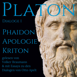 Hörbuch Platon Dialoge 1  - Autor Platon   - gelesen von Volker Braumann