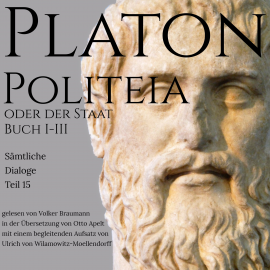 Hörbuch Politeia  - Autor Platon   - gelesen von Volker Braumann