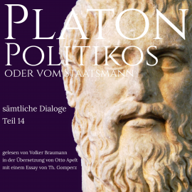 Hörbuch Politikos  - Autor Platon   - gelesen von Volker Braumann