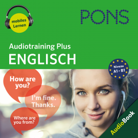 Hörbuch PONS Audiotraining Plus ENGLISCH  - Autor PONS-Redaktion   - gelesen von Schauspielergruppe