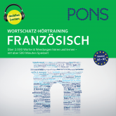 Hörbuch PONS Wortschatz-Hörtraining Französisch  - Autor PONS   - gelesen von Schauspielergruppe
