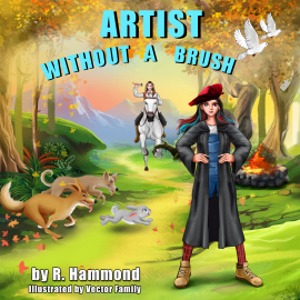 Hörbuch Artist Without A Brush  - Autor R. Hammond   - gelesen von Courtney Patterson