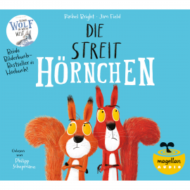 Hörbuch Die Streithörnchen / Kleiner Wolf in weiter Welt  - Autor Rachel Bright   - gelesen von Philipp Schepmann