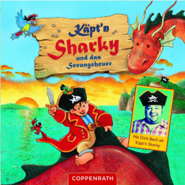 Hörbuch Käpt'n Sharky und das Seeungeheuer  - Autor Rainer Bielfeldt   - gelesen von Käpt'n Sharky.