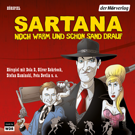Hörbuch Sartana – noch warm und schon Sand drauf  - Autor Rainer Brandt   - gelesen von Schauspielergruppe