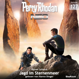 Hörbuch Jagd im Sternenmeer (Perry Rhodan Neo 127)  - Autor Rainer Schorm   - gelesen von Hanno Dinger