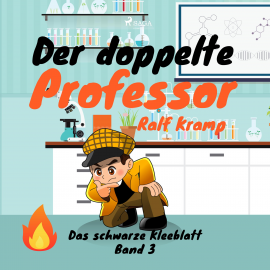 Hörbuch Der doppelte Professor - Das schwarze Kleeblatt, Band 3 (Ungekürzt)  - Autor Ralf Kramp   - gelesen von Ralf Kramp