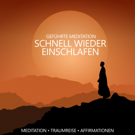 Hörbuch Geführte Meditation - schnell wieder einschlafen  - Autor Raphael Kempermann   - gelesen von Raphael Kempermann