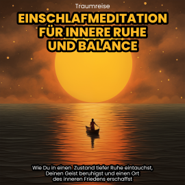 Hörbuch Traumreise: Einschlafmeditation für innere Ruhe und Balance  - Autor Raphael Kempermann   - gelesen von Raphael Kempermann