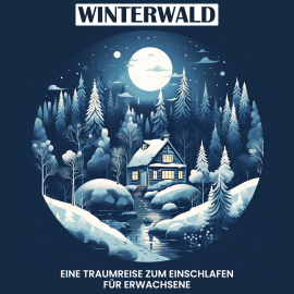 Hörbuch Winterwald - eine Traumreise zum Einschlafen für Erwachsene  - Autor Raphael Kempermann   - gelesen von Raphael Kempermann