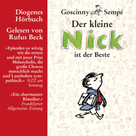 Hörbuch Der kleine Nick ist der Beste  - Autor René Goscinny   - gelesen von Rufus Beck