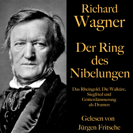 Hörbuch Richard Wagner: Der Ring des Nibelungen  - Autor Richard Wagner   - gelesen von Jürgen Fritsche