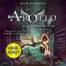 Hörbuch Die Abenteuer des Apollo  1: Das verborgene Orakel  - Autor Rick Riordan   - gelesen von Marius Clarén