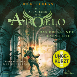 Hörbuch Die Abenteuer des Apollo  3: Das brennende Labyrinth  - Autor Rick Riordan   - gelesen von Marius Clarén